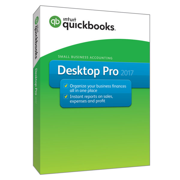 QuickBooks Pro 2017 (1 User)